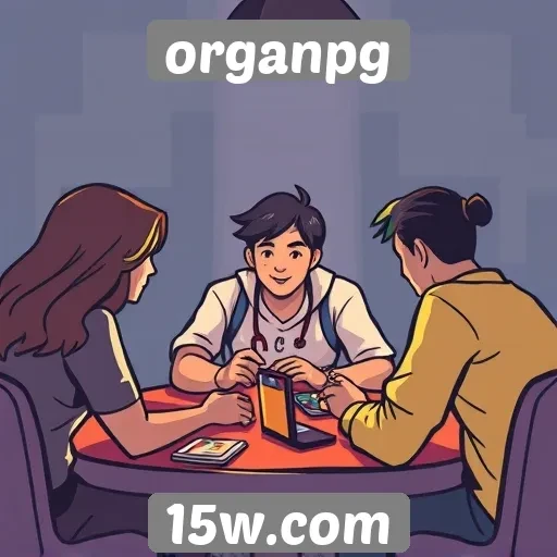 experiência de comunidade é fundamental no organpg